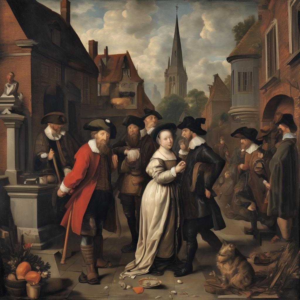 Η τέχνη και το στυλ του Egbert van HEEMSKERCK